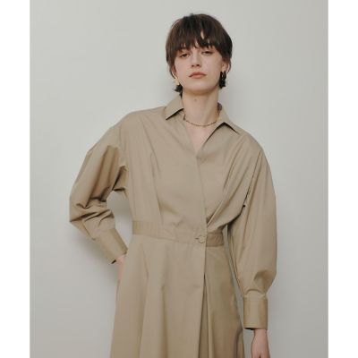 ラップライクシャツワンピース | allureville (Women)/アルアバイル