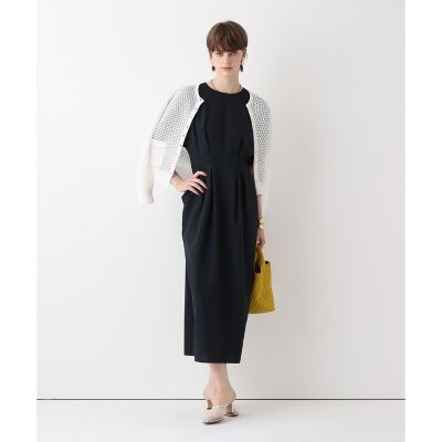 リネンライクタッキングワンピース | allureville (Women
