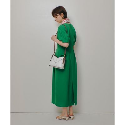 リネンライクタッキングワンピース | allureville (Women