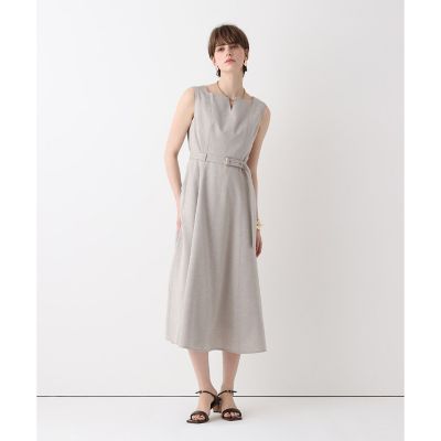 ＜allureville (Women)＞スクウェアデザインフレアワンピース