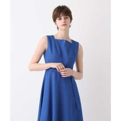 allureville【定価:41,800円】グラフィティワンピース スクウェアデザインフレアワンピース | allureville (Women