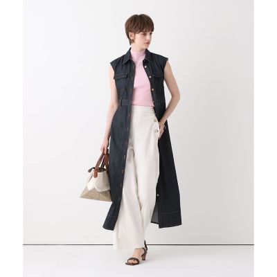 シャンブレーデニムライクワンピース | allureville (Women