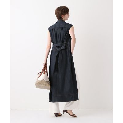 シャンブレーデニムライクワンピース | allureville (Women