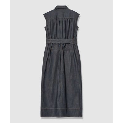 シャンブレーデニムライクワンピース | allureville (Women