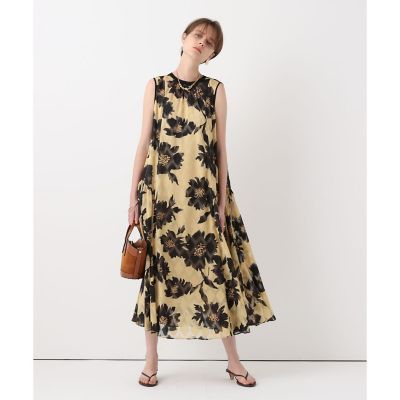 BIG FLOWER シアードレス | allureville (Women