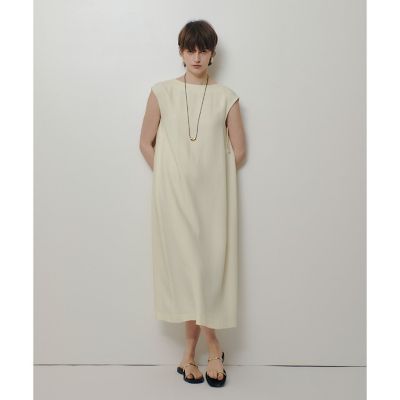アンドゥムルメステール　オープンバック　レーヨンワンピース　38 レーヨンバックオープンワンピース | allureville (Women