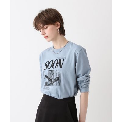 サイネージロゴロングTシャツ | allureville (Women)/アルアバイル