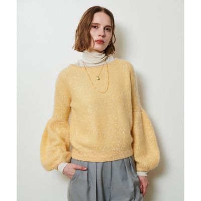 新品☆ ANAYI モヘヤスパンコール天竺 プルオーバー/セオリー、23区