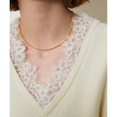 レースドッキングプルオーバー | allureville (Women)/アルアバイル