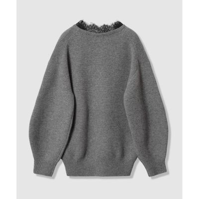 レースドッキングプルオーバー | allureville (Women)/アルアバイル