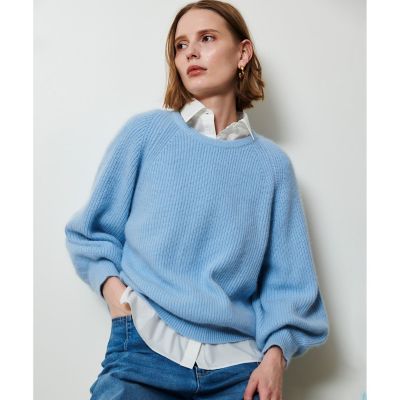 ＜allureville (Women)＞片畦プルオーバー