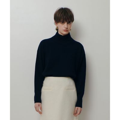 メリノウールオーバーサイズタートル | allureville (Women