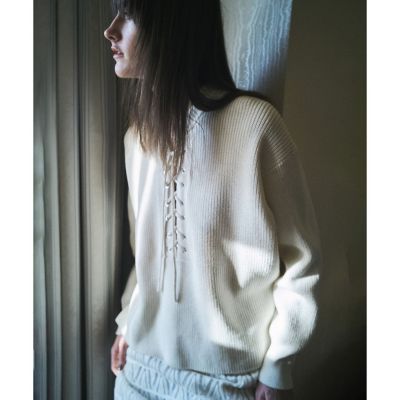 レースアップバルキープルオーバー | allureville (Women