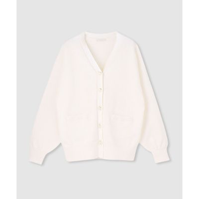 ＜allureville (Women)＞コットンインレードルマンスリーブ　カーデ