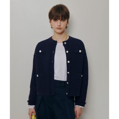 ニットツイードジャケット | allureville (Women)/アルアバイル | 三越