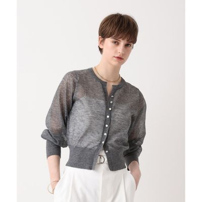 シアーラミスキッパーカーディガン | allureville (Women