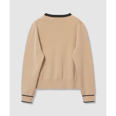 ハイショクポケットクルーカーディガン | allureville (Women