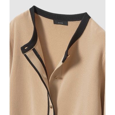 ハイショクポケットクルーカーディガン | allureville (Women