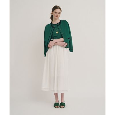 ハイショクポケットクルーカーディガン | allureville (Women