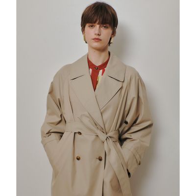 オーバーサイズショートトレンチコート | allureville (Women