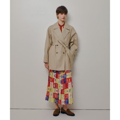 オーバーサイズショートトレンチコート | allureville (Women