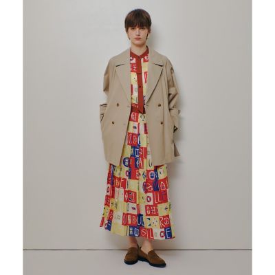 オーバーサイズショートトレンチコート | allureville (Women