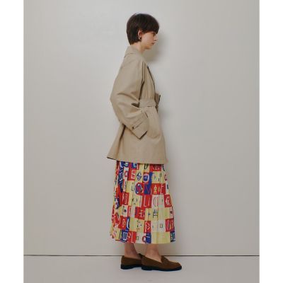 【希望価格】バーバリーロンドン ショート丈 トレンチコートアンゴラ混 40 L 80794081001001.jpg