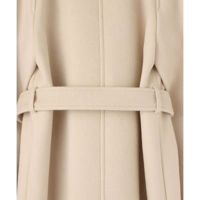 23AW✨新品タグ付き✨アルアバイル スプリットラグランロングコート ベルト M スプリットラグランロングコート|allureville OFFICIAL SITE / ONLINE