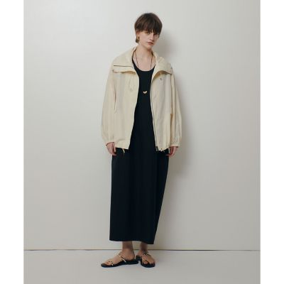 ATELIER Line】メモリータフタスタンドカラーブルゾン