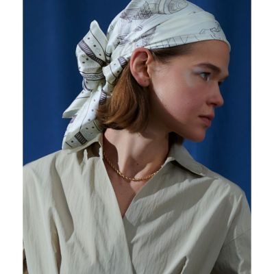 ＜allureville (Women)＞ツイストチェーンネックレス