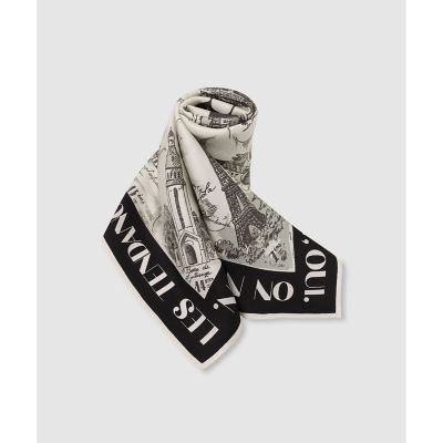 マッププリントスカーフ | allureville (Women)/アルアバイル | 三越