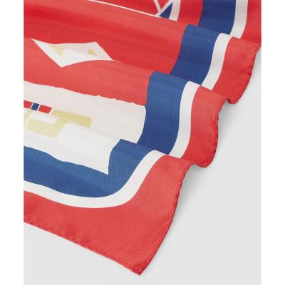 パッチワークプリントスカーフ | allureville (Women)/アルアバイル