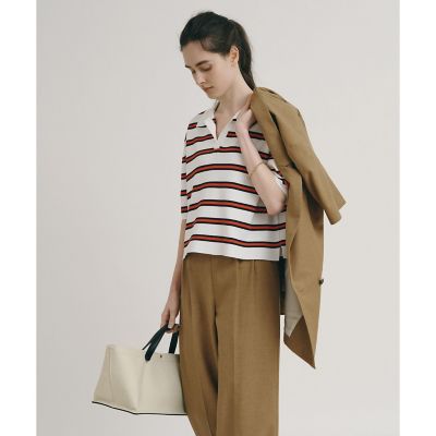 ＜allureville (Women)＞キャンバストートバッグ