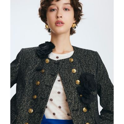 LOULOU WILLOUGHBY】シャルムビーバーケープコート