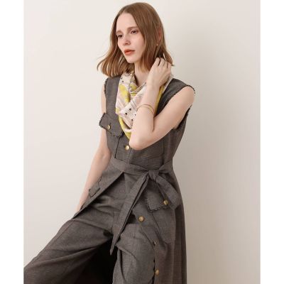 LOULOU WILLOUGHBY】スカラップブリムバケットハット