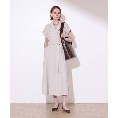 ◇フレンチスリーブラップワンピース | allureville (Women