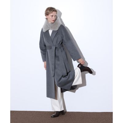美品　allureville アルアバイル カシミヤ　コート カシミヤ100% カシミヤビーバーコート | allureville (Women)/アルアバイル | 三越
