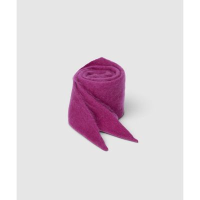カシミヤファー加工トライアングルストール | allureville (Women