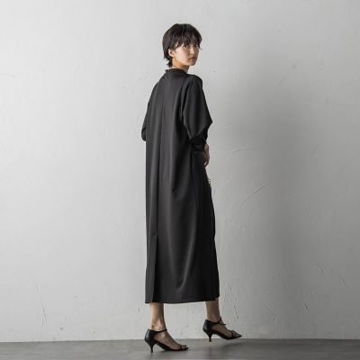センターシームジップポケットワンピース≪洗濯機で洗える≫ | MAYSON