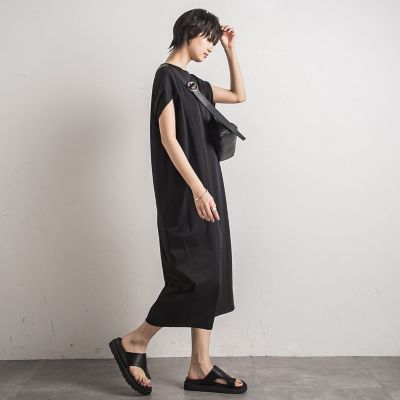 【新色追加】コクーンカットワンピース≪洗濯機で洗える≫