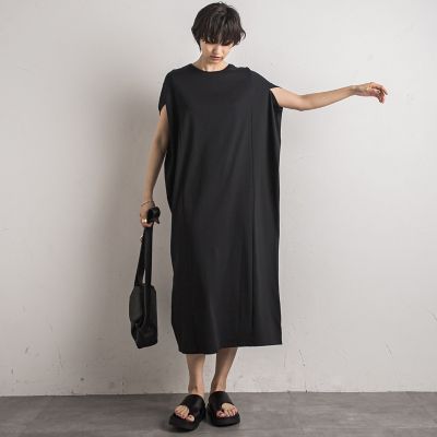 【新色追加】コクーンカットワンピース≪洗濯機で洗える≫