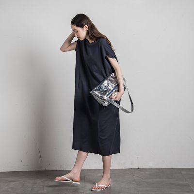 【新色追加】コクーンカットワンピース≪洗濯機で洗える≫