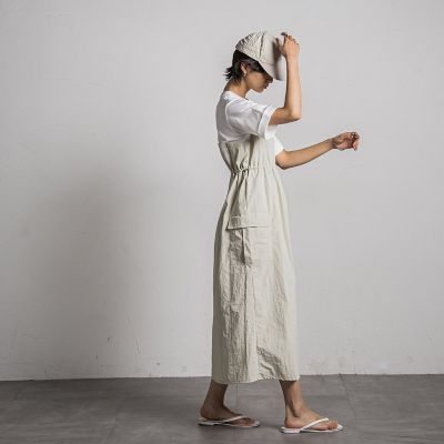 MAYSONGREY 異素材ドッキングドロストカットワンピース≪洗濯機で洗える≫ 異素材ドッキングドロストカットワンピース≪洗濯機で洗える