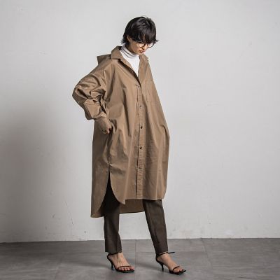 フーディーオーバーシャツワンピース≪洗濯機で洗える≫ | MAYSON GREY