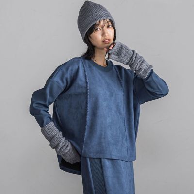 美品✴︎マッキントッシュロンドン　ジップアップ　ドライバーズニット　グレー　L 美品✴︎マッキントッシュロンドン ジップアップ ドライバーズ