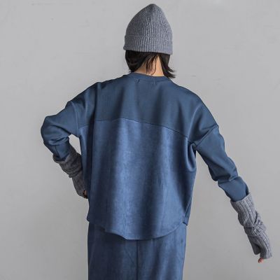 スエード×ニットドッキングセットアップ≪手洗い可能≫ | MAYSON