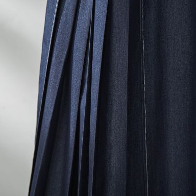 シャンブレーサイドプリーツワンピース≪手洗い可能≫ | MAYSON GREY