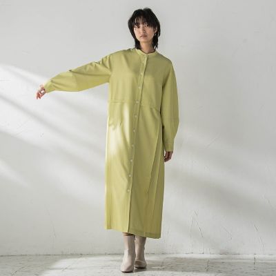 メイソングレイ（MAYSON GREY）/シャンブレーサイドプリーツワンピース≪手洗い可能≫ シャンブレーサイドプリーツワンピース≪手洗い可能≫ | MAYSON GREY
