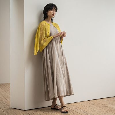 コットンボイル２ＷＡＹエアリーフレアワンピース≪手洗い可能≫