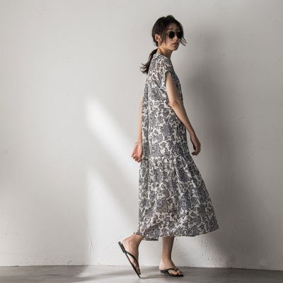✨美品✨ エトロ　ペイズリー柄ワンピース　ストレッチ　フレンチスリーブ　ドレス 極美品 エトロ ETRO ワンピース ドレス フレンチスリーブ シルク